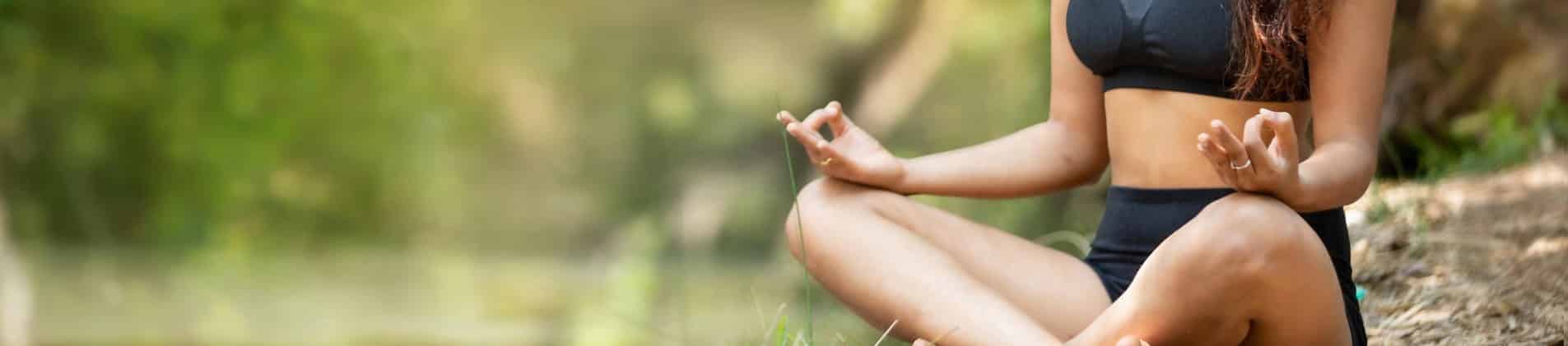 camping yoga